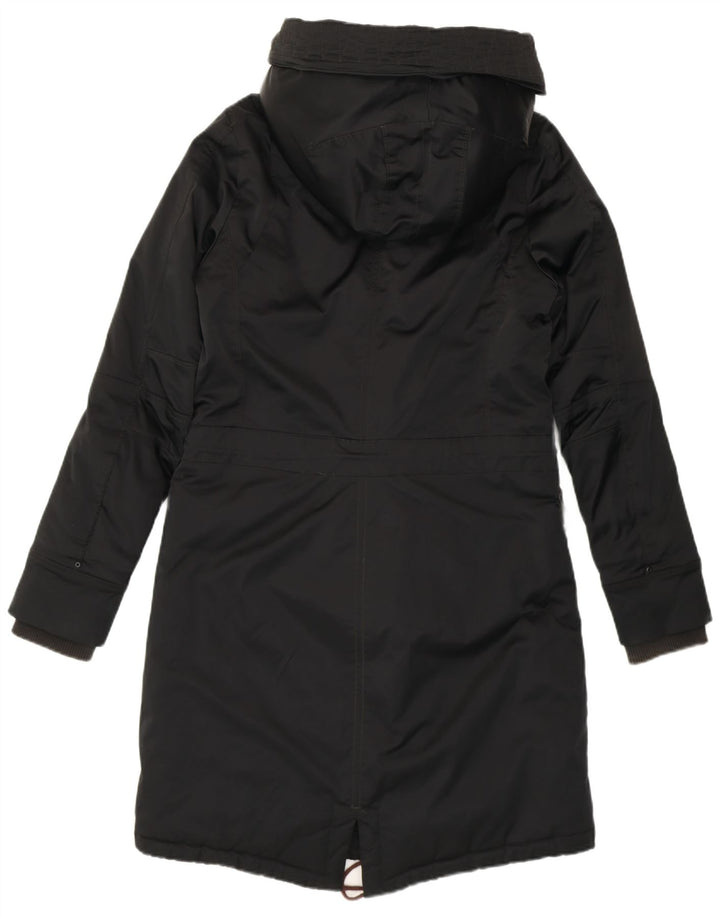 G-STAR Parka à capuche pour femme UK 14 Medium Noir
