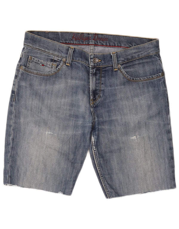 Tommy Hilfiger Short en jean pour femme W34 Large Bleu