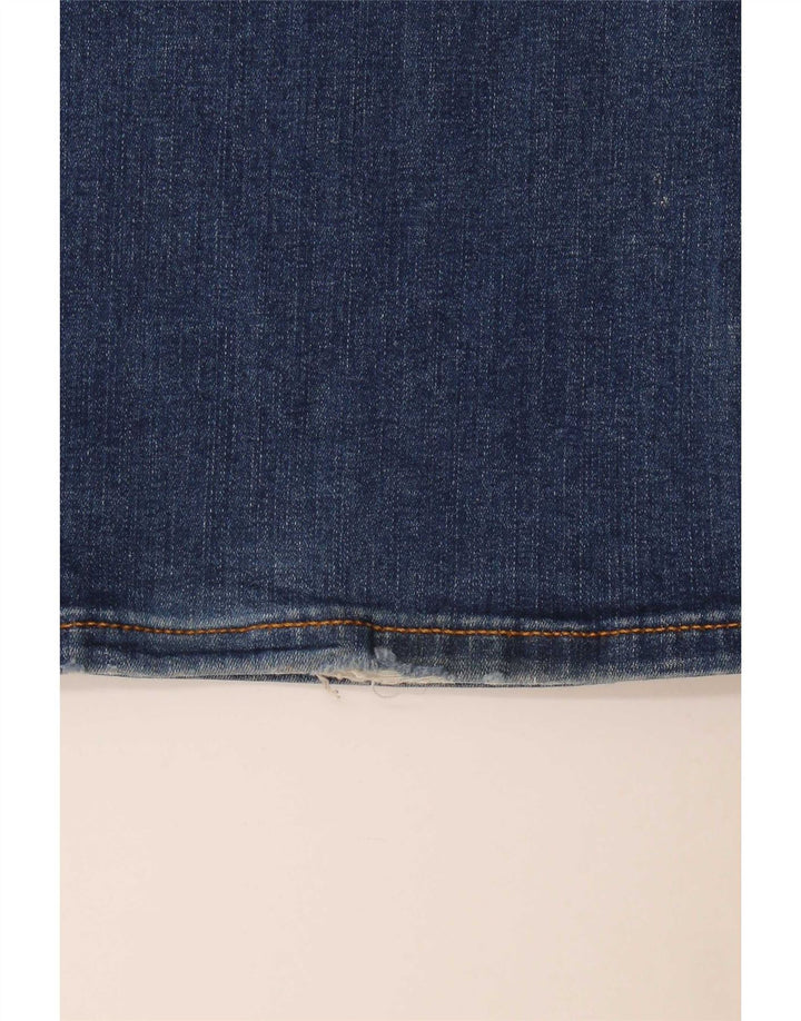 Zara Jean évasé pour femme EU 34 2XS W24 L32 Bleu