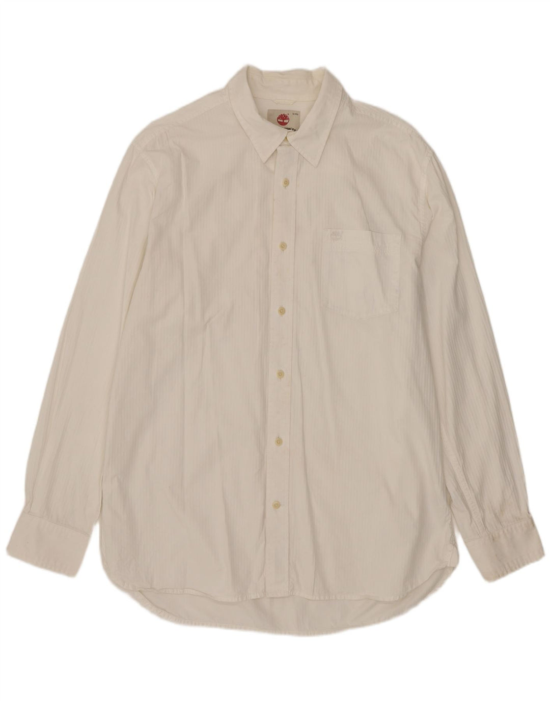 TIMBERLAND Chemise Regular Fit Homme Grand Blanc Coton