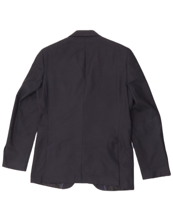 Marks & Spencer Veste blazer à 2 boutons pour homme UK 38 Bleu marine moyen