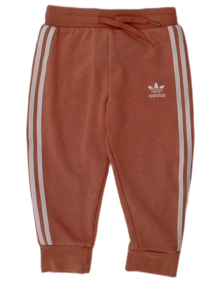 ADIDAS Survêtement complet pour bébé fille 18-24 mois en coton à imprimé animal rose