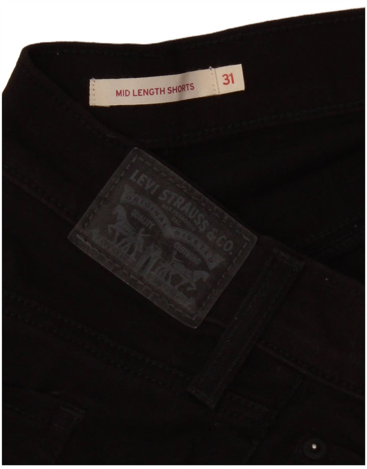 LEVI'S Short en Jean W31 Femme Noir Moyen