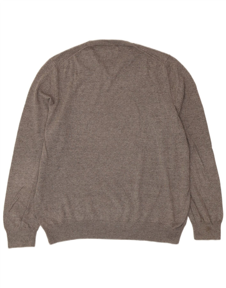 Marks & Spencer Pull col rond pour homme XL en coton gris
