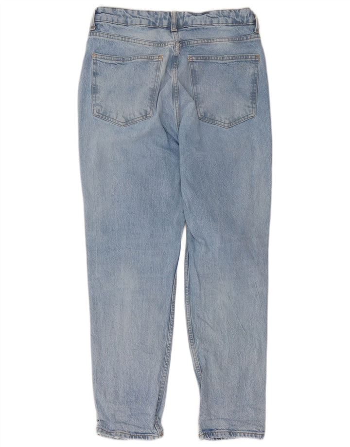 Zara Jean fuselé pour femme EU 40 Medium W30 L26 Bleu Coton
