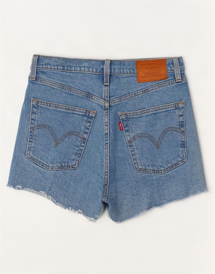 Levi's Short En Jean Ribcage Femme Medium W28 Bleu Coton