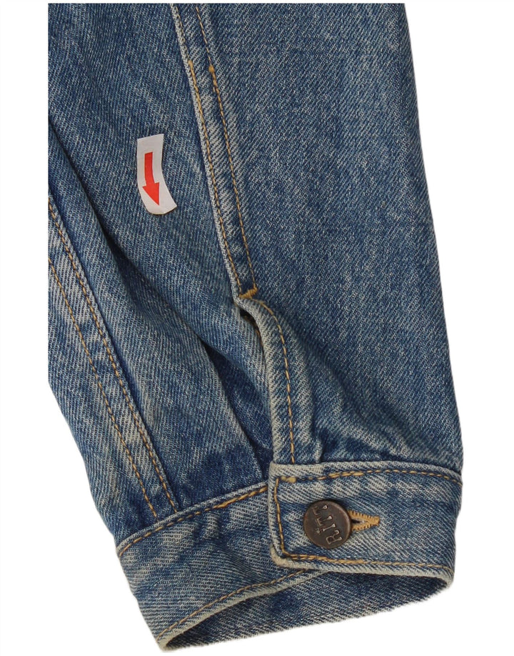 Ritt Veste en jean pour homme UK 40 Large Bleu Coton