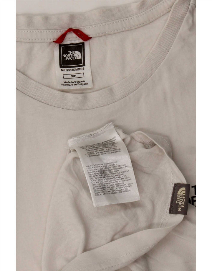 The North Face T-Shirt Homme Haut Petit Coton Blanc