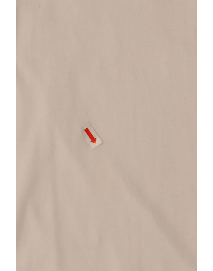 LIU JO T-shirt graphique Milano pour femme UK 12 Blanc moyen