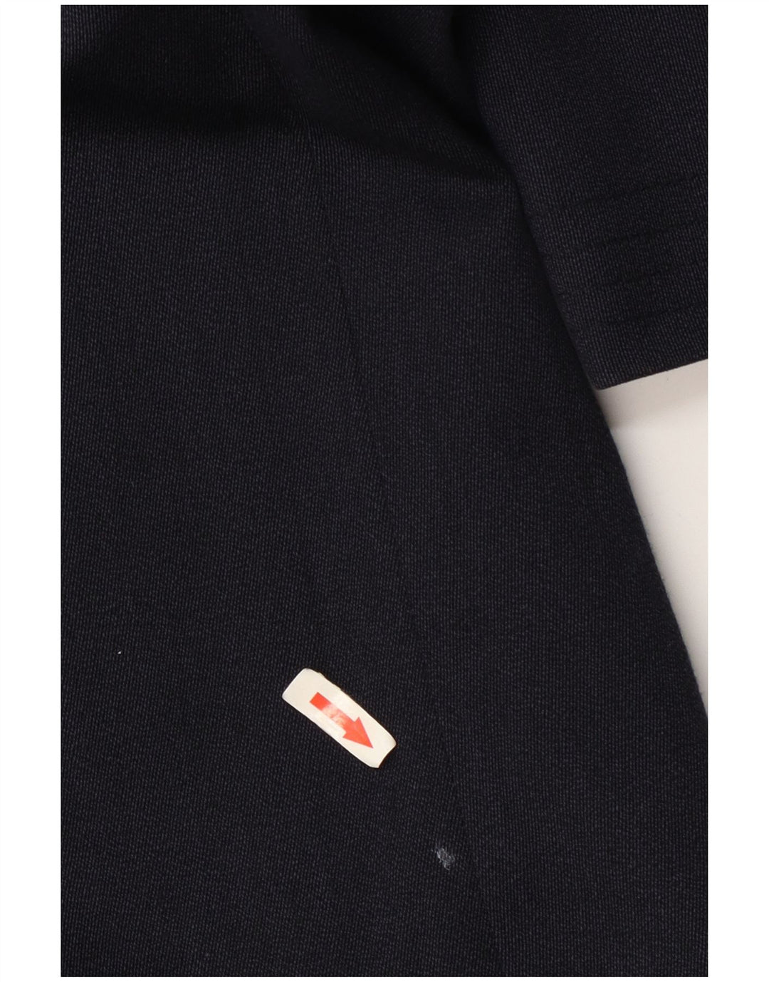 vintage Homme Pardessus UK 42 XL Laine Bleu Marine