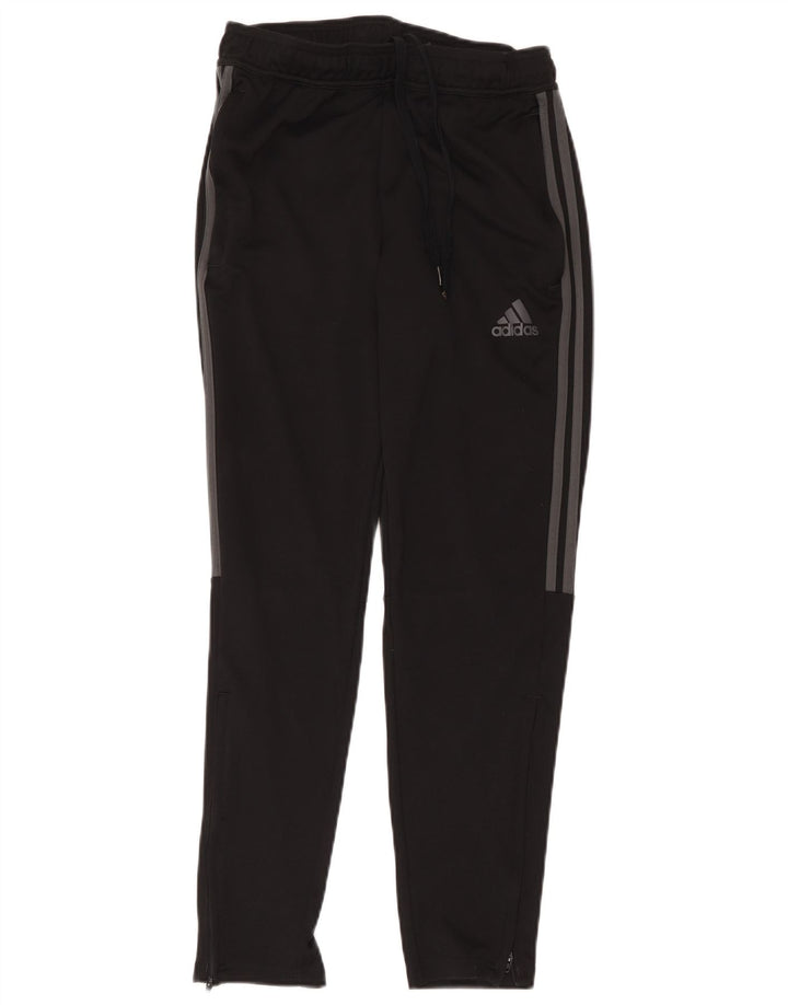 Adidas Pantalon de survêtement Aeroready pour femme UK 14 Medium Noir Polyester
