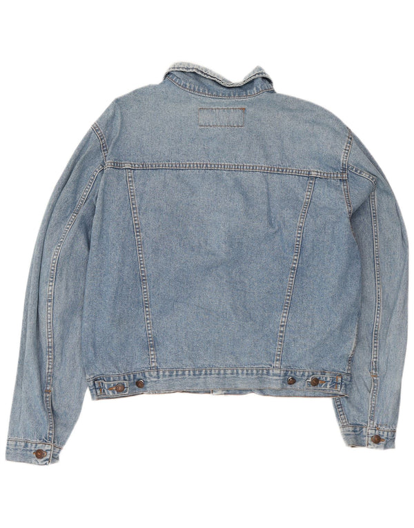 Invicta Veste en jean pour homme UK 40 Large Bleu Coton