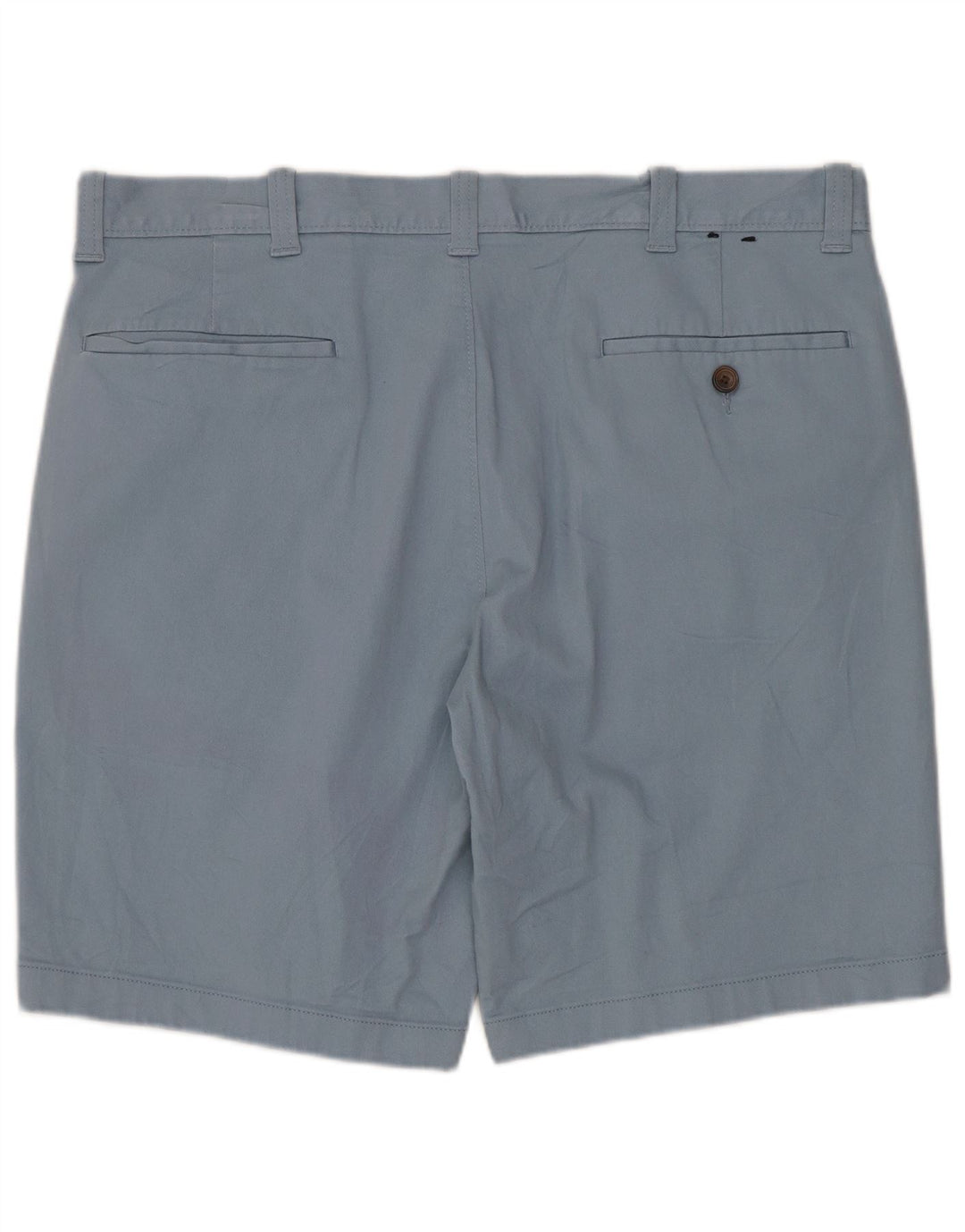 J. CREW Short Chino Homme W34 Grand Bleu Coton