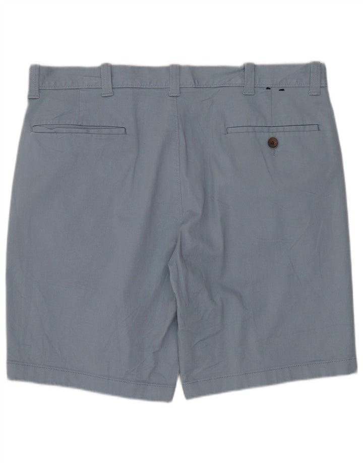 J. CREW Short Chino Homme W34 Grand Bleu Coton