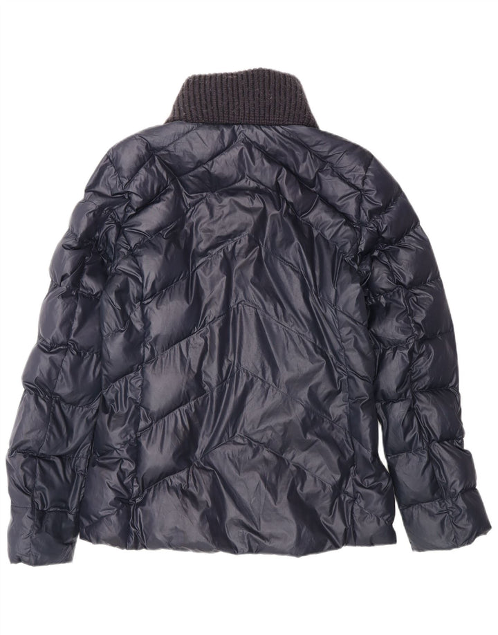 Napapijri Veste matelassée pour femme UK 14 Medium Bleu marine Polyester