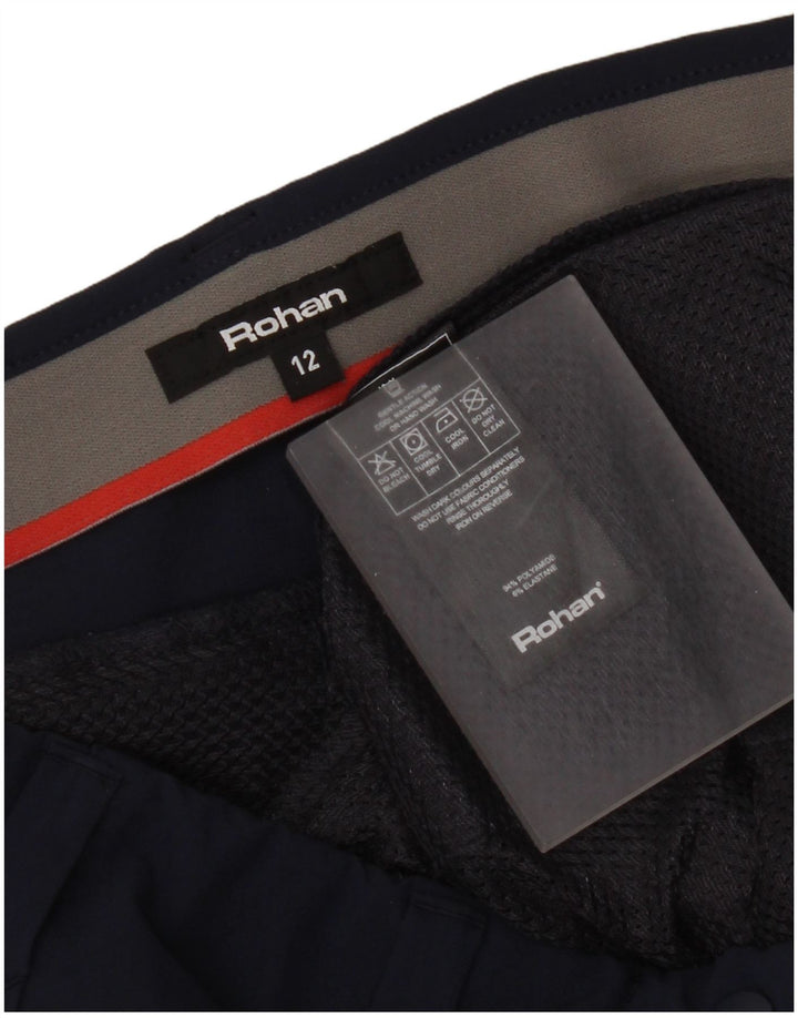 Rohan Short Chino Femme UK 12 Medium W32 Bleu Marine Polyamide