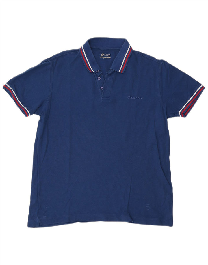 Lotto Polo Homme Grand Bleu