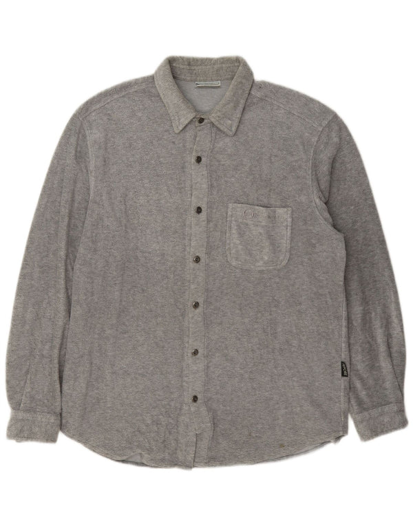 Sergio Tacchini Surchemise Homme Chemise Polaire XL Gris