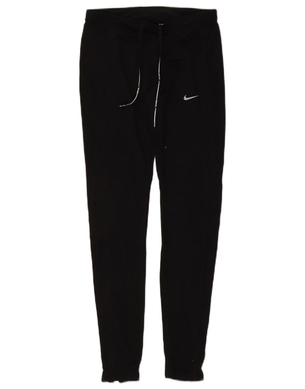 Nike Leggings Femme UK 8 Petit Noir Polyester