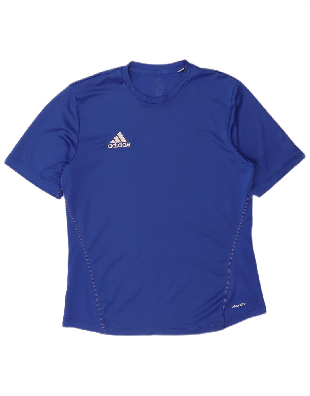 Adidas Homme Climalite T-Shirt Haut Bleu Moyen Polyester