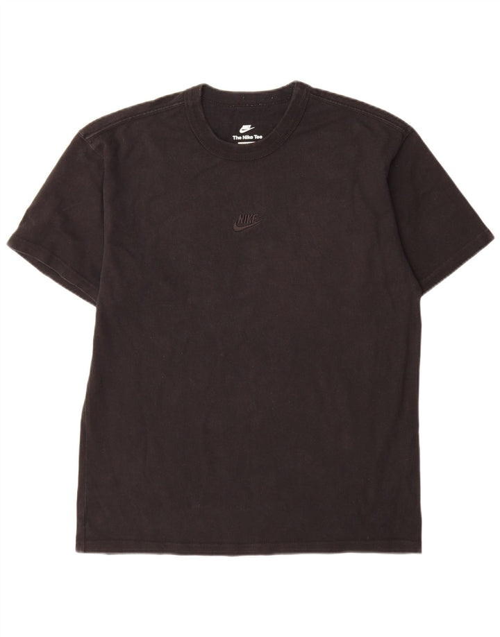 Nike T-Shirt Homme Noir Moyen Coton