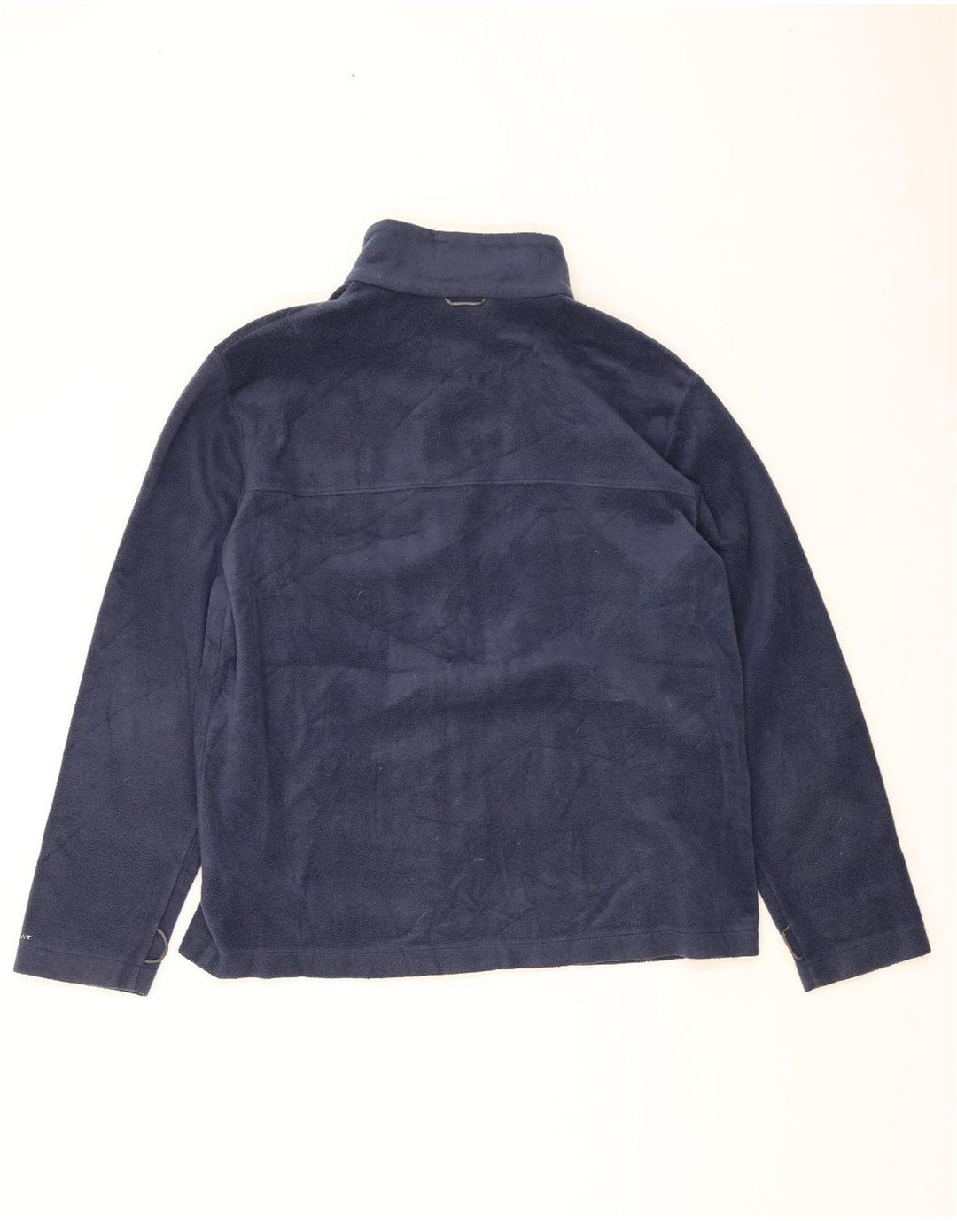 COLUMBIA Veste Polaire Homme UK 40 Large Bleu Marine Polyester