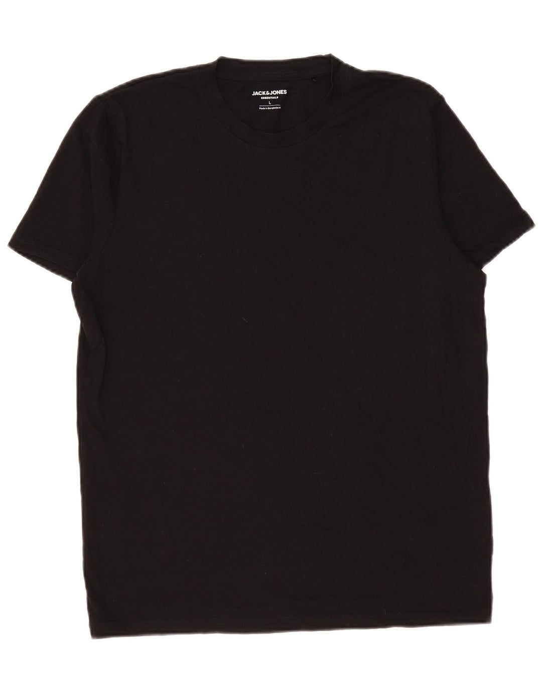 Jack & Jones T-Shirt Homme Haut Large Noir Coton