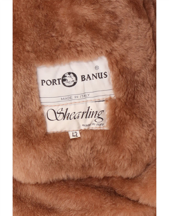 Port Banus Veste surdimensionnée à capuche pour femme IT 42 Orange moyen