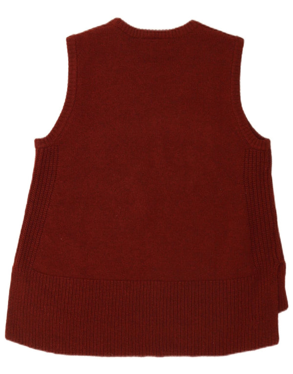 Seasalt Cornwall Débardeur sans manches pour femme UK 14 Large Bordeaux
