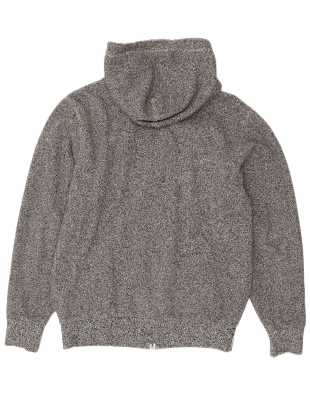 Jack Wills Pull à capuche zippé pour homme en coton gris moyen