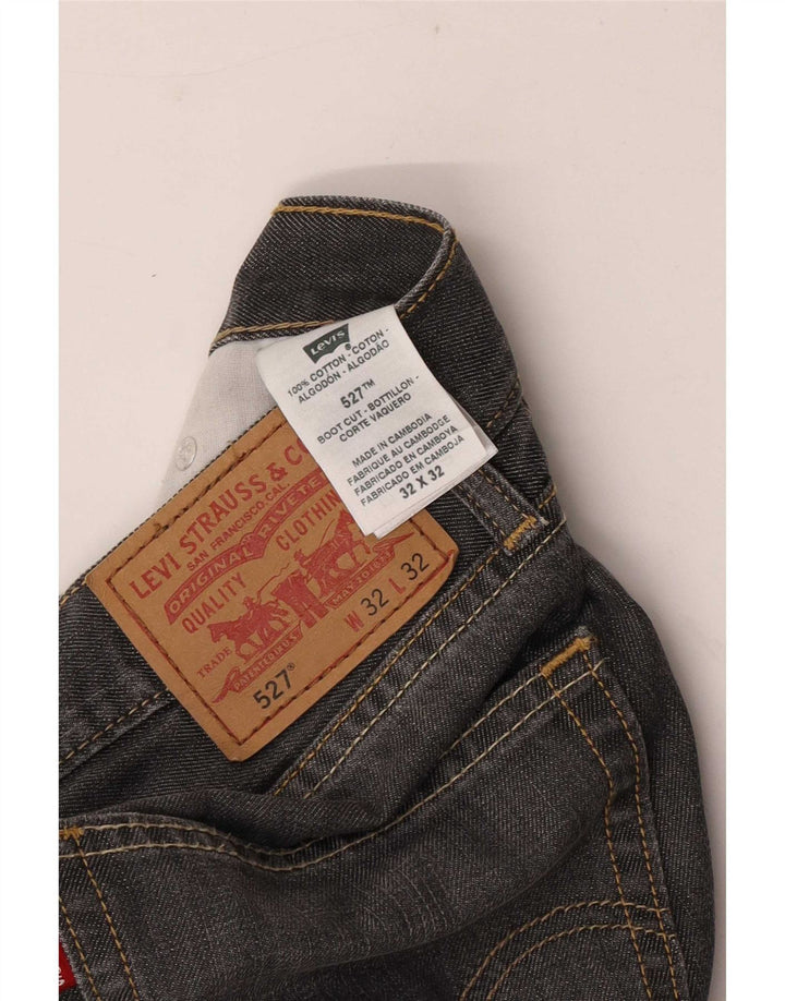 Levi's Jean Bootcut 527 Homme Gris W32 L27 Coton