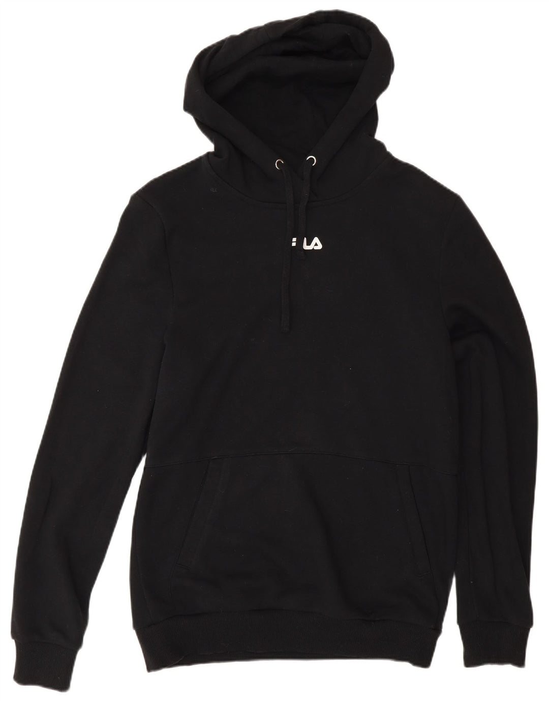 Fila Pull à capuche pour homme IT 50 en coton noir moyen