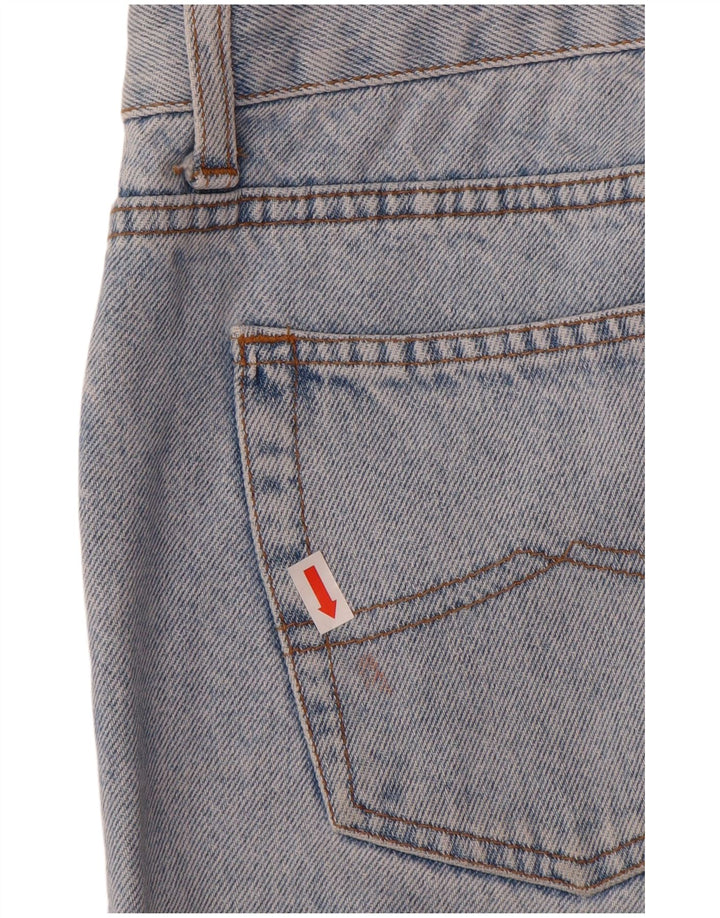 CASUCCI Jean fuselé taille haute pour femme IT 50 XL W28 L29 bleu coton