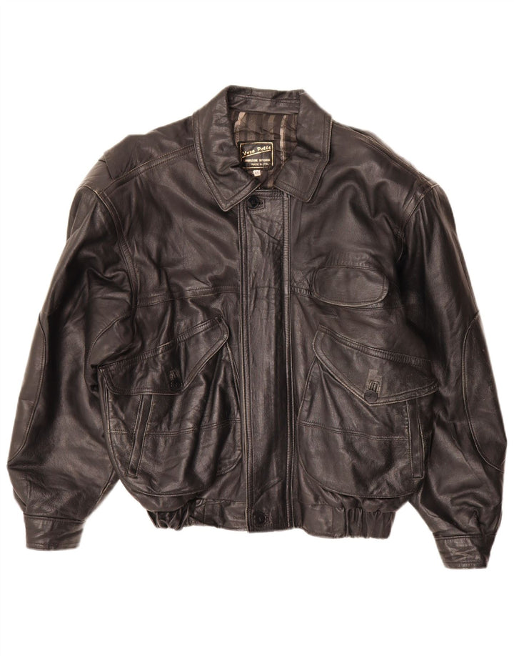 Lavorazione Artigiana Veste ample pour homme IT 48 Noir moyen