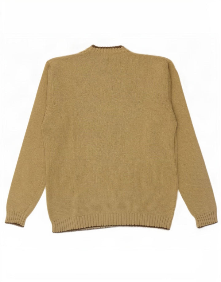 Timberland Pull col V pour homme en coton vert Taille L
