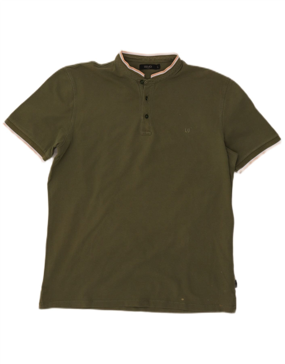 Liu Jo Polo Homme Grand Kaki Coton