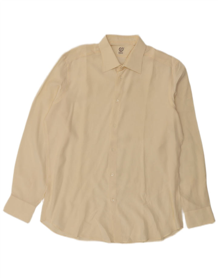 vintage Chemise Homme Taille 41 Grand Blanc Cassé