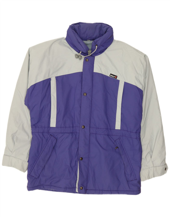 Bailo Veste de ski à capuche pour homme IT 52 XL Bleu Colourblock