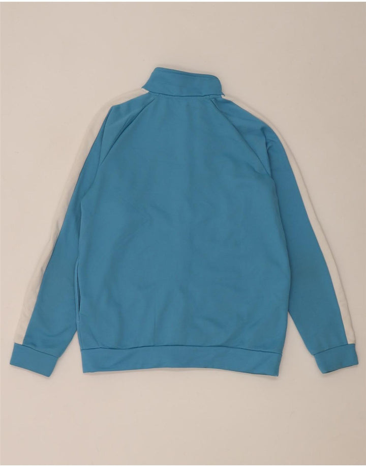 Reebok Veste de Survêtement Garçon 15-16 ans Bleu Colorblock Polyester