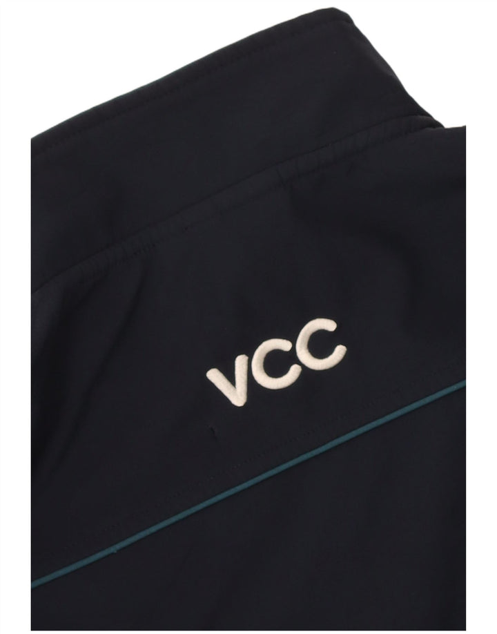 Champion Veste coupe-vent graphique pour homme UK 38 Bleu marine moyen Polyester