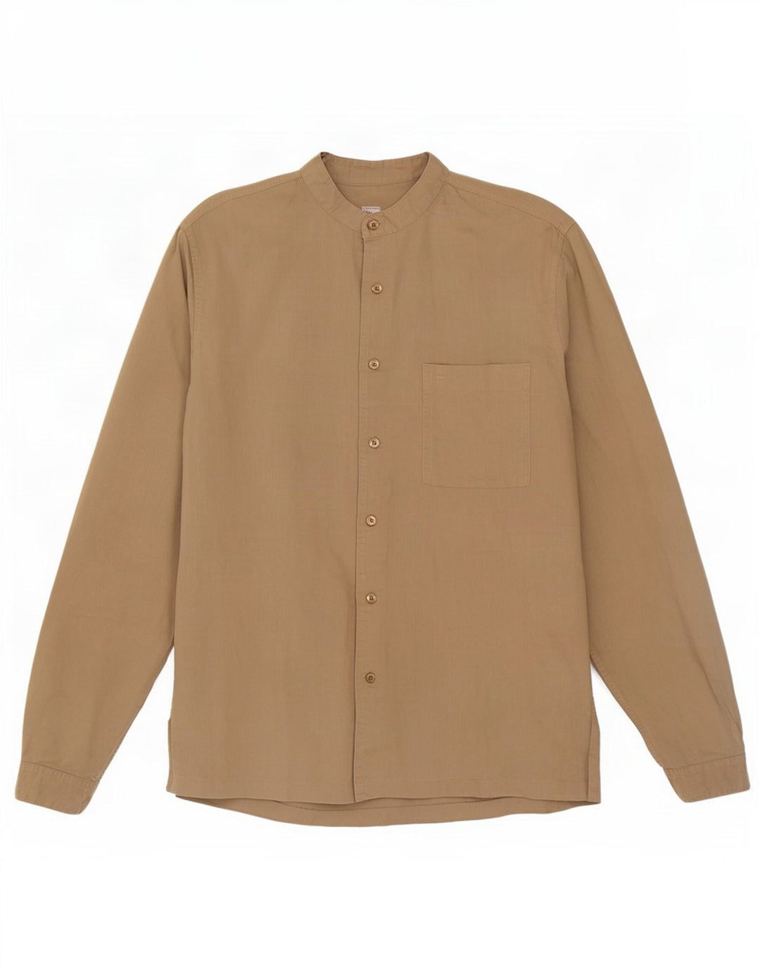Gas Chemise Homme Grande Rayonne Beige