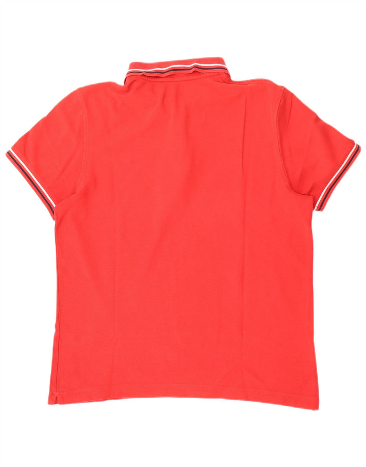 Lotto Polo Homme Large Rayé Rouge