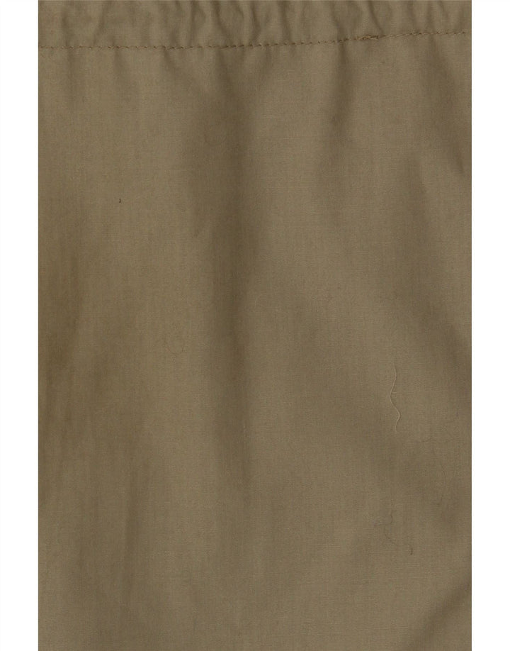 Diolen Veste de pluie à capuche coupe ample pour femme EU 48 2XL Kaki Polyester