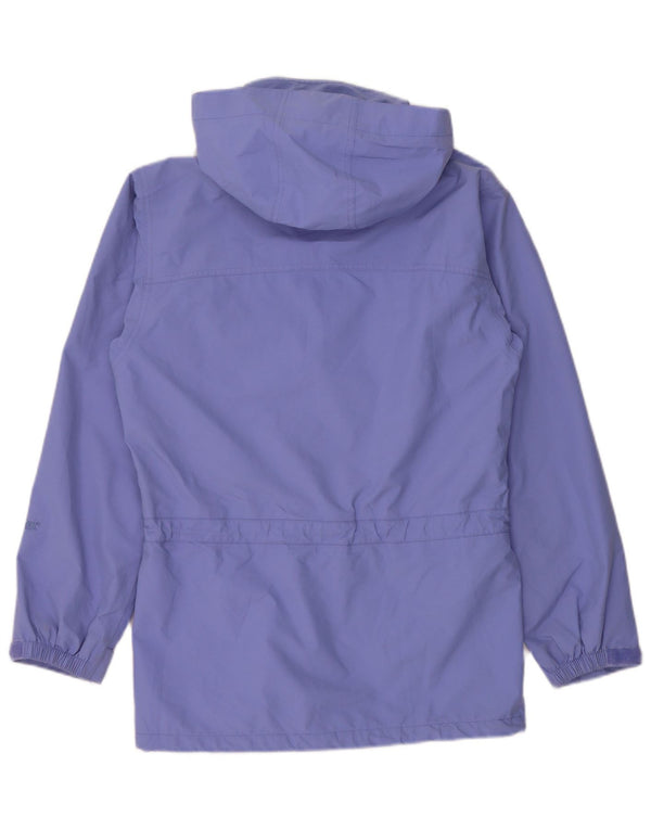 Patagonia Veste de pluie à capuche pour homme UK 34 XS Violet Polyester