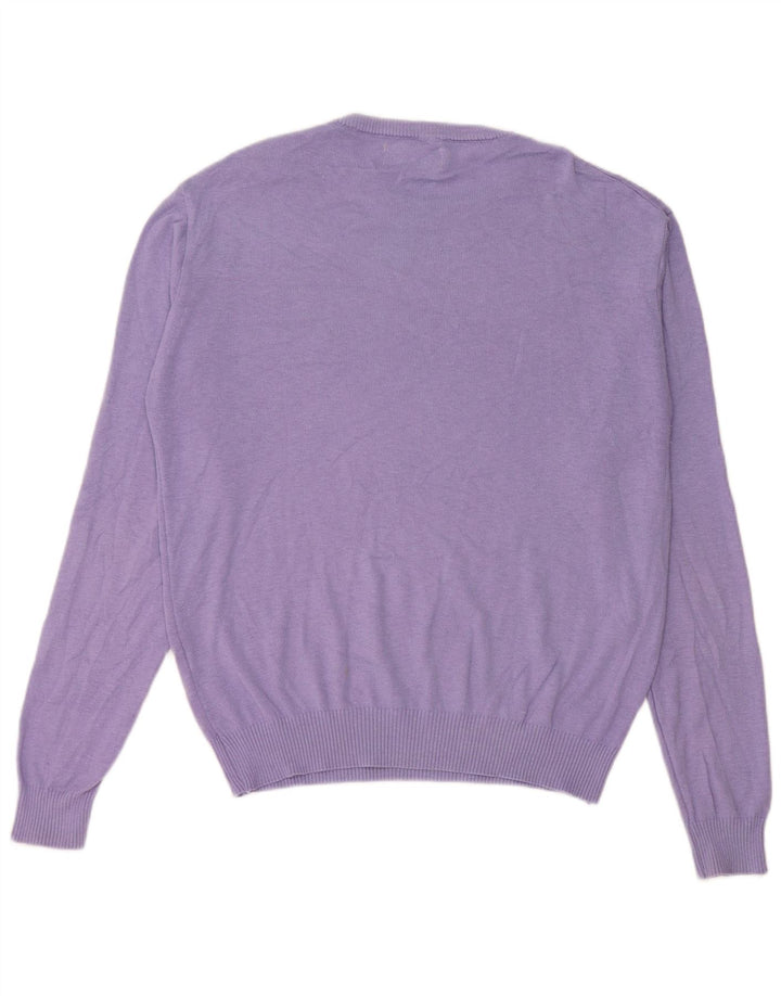 Penguin Pull ras du cou pour homme, taille L, violet