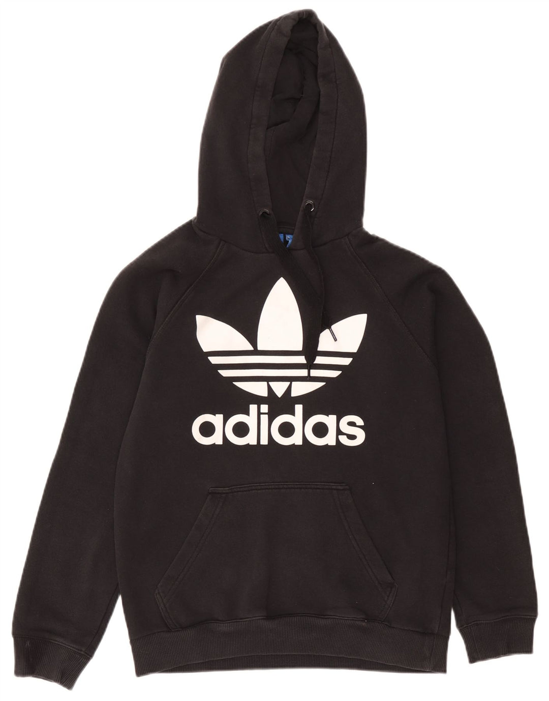 Adidas Pull à capuche graphique pour homme Petit coton noir