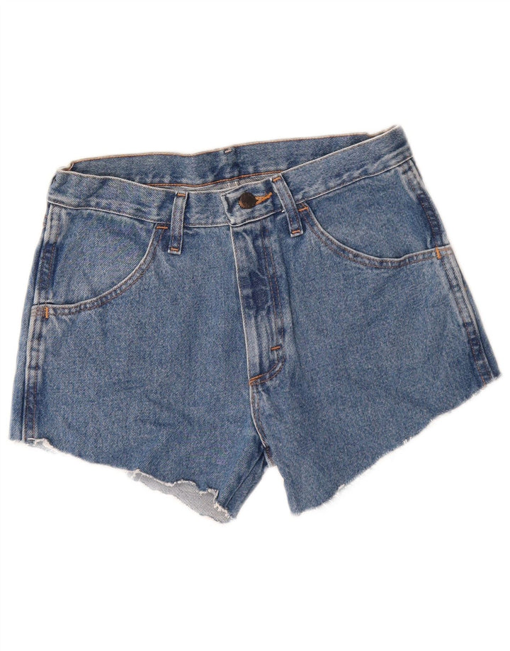 RUSTLER Short en Jean Femme W29 Bleu Moyen Coton