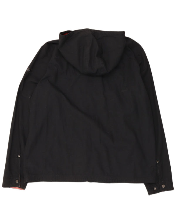 Columbia Veste bomber à capuche Manchester United pour homme UK 42 XL Noir Coton