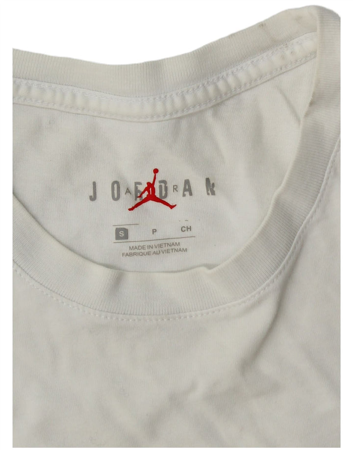 Jordan Haut graphique à manches longues pour homme Petit Blanc