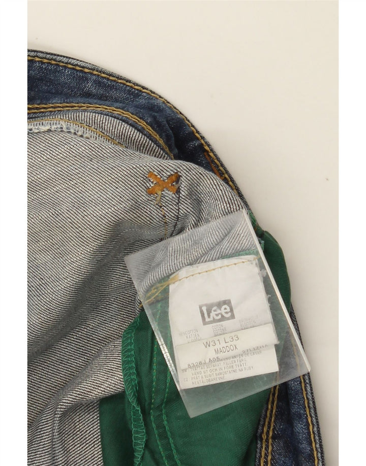 LEE Jean Droit Maddox Femme W31 L33 Bleu Coton